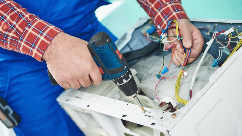 Küçükçekmece Baykan Baykan çamaşır makinesi kart tamiri – Su almama arızası orijinal parça ile giderildi. - Teknik servis örneği